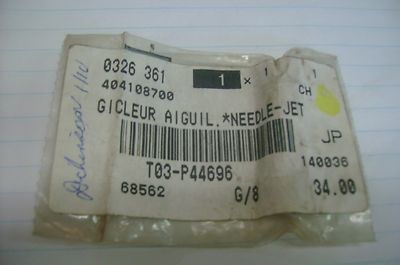 BRP SKI DOO NEEDLE JET P/N 404108700