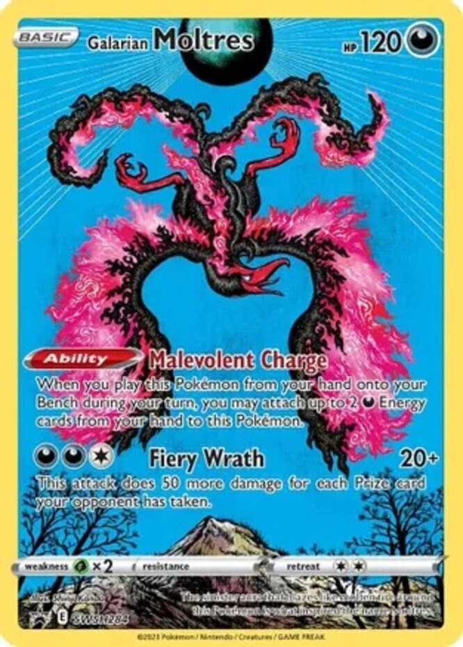 1x Galarian Moltres - SWSH284 - SWSH Black Star Promos NM-Mint Pokemon SWSH Blac