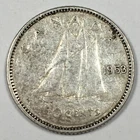 1953 Canada 10 Cents - Elizabeth II - Very Fine (VF) SF KM#51 - 5746