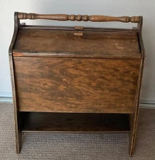 Vintage Wood Sewing Box