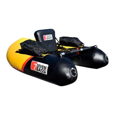 Seven Bass Design Brigad Racing PVC Hybrid Belly Boat Angel Boot 160x116cm 160kg