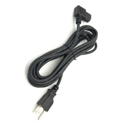 10Ft 90° Power Cord for DELL UP3216Q UP2715K UP2716D UP2516D U3415W U2417HJ