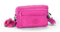 Kipling Multiple Small Shoulder Bag In Pink Orchid Kipling Multiple Small Shoulder Bag In Pink Orchid