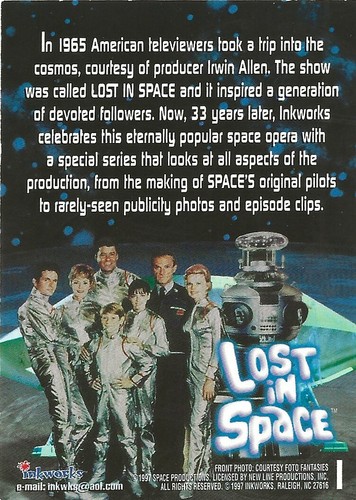 LOST IN SPACE CLASSIC SERIES BASE/BASIC CARD 1 TO 72 BY INKWORKS CHOOSE - Picture 2 of 94