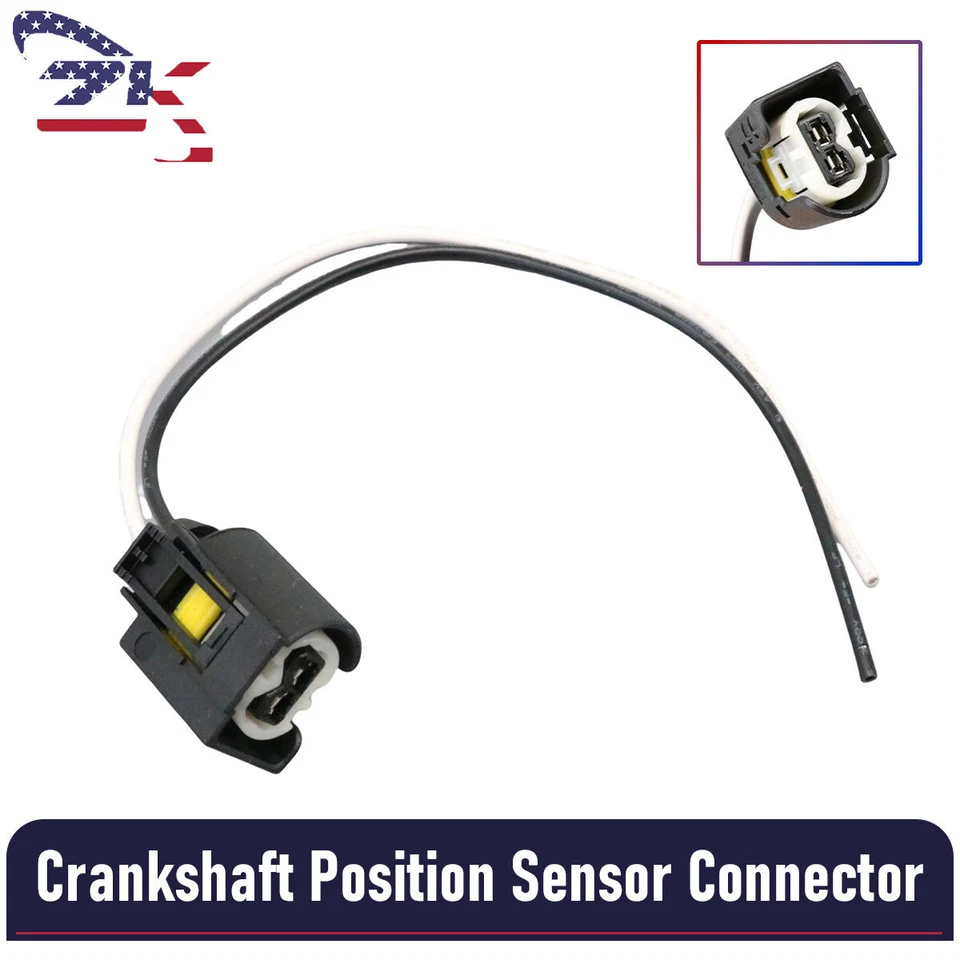 Conector de sensor de posición del cigüeñal para Chrysler Dodge Jeep Mercedes EC1288 EE. UU. Foto 2 de 4