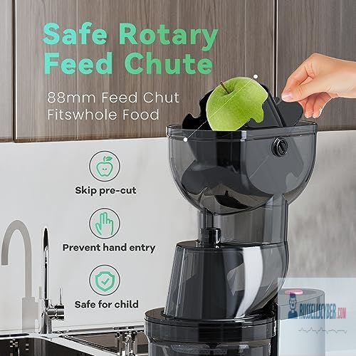 Masticating Juicer, 300W Professional Slow Juicer eBay