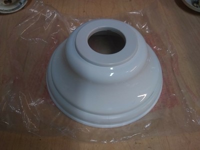 White Ceiling Fan Canopy Trim Ring Kit 6 3 4 Wide Ebay