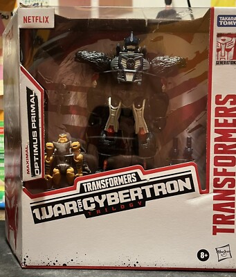 Transformers Netflix Optimus Primal and Rattrap