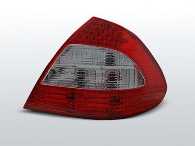 Stopuri Pentru for Mercedes W211 E-Class 2002 și 2006 Red Fum Cu LED Uri Tuning 