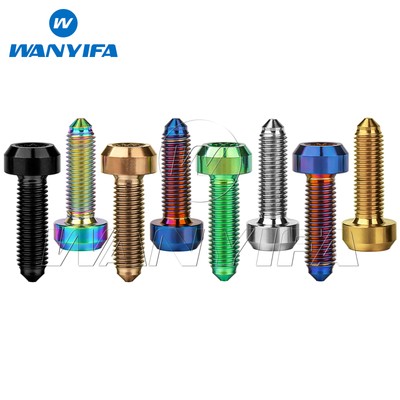 Titanium Bolt M7x24.5mm 12-Point Spline Socket Forged Head BBS Split Rim Screw