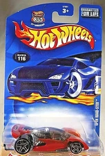 2003 Hot Wheels Mainline/Collector #116 OPEN ROAD-STER Burnt Orange w/Pr5 Spokes