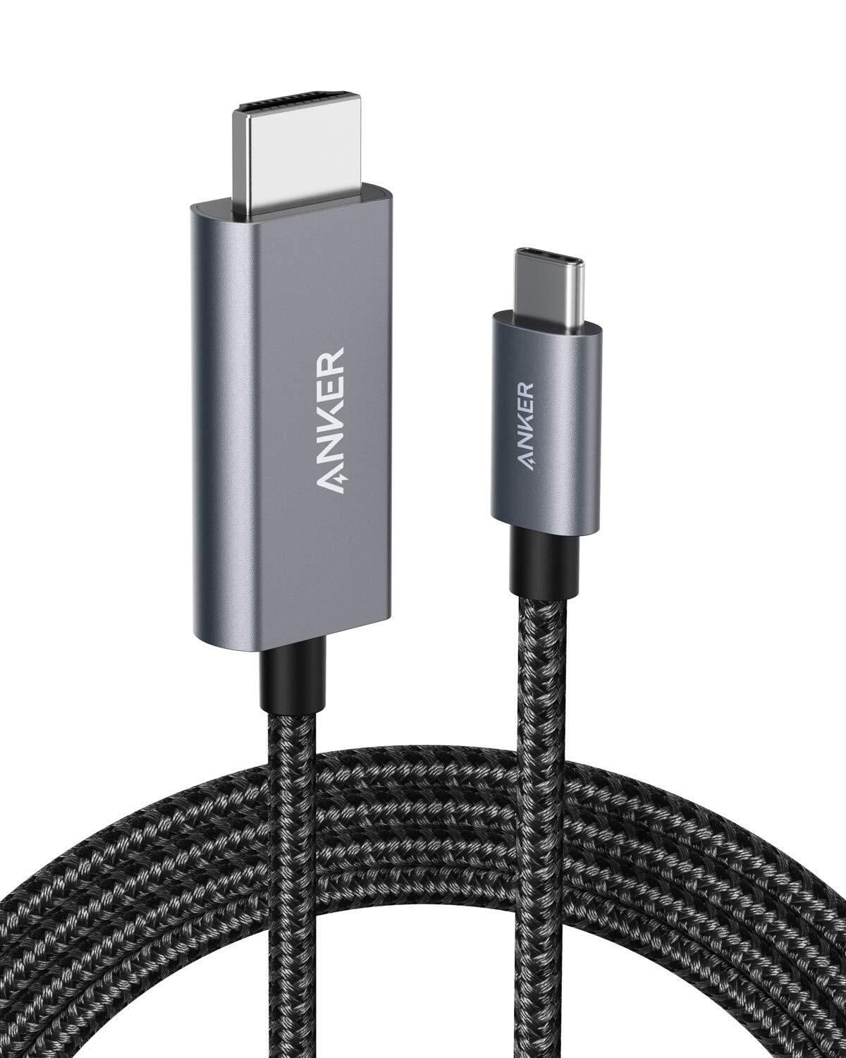 Anker - Cavo adattatore da USB C a HDMI da 18 m cavo adattatore da tipo C a H...