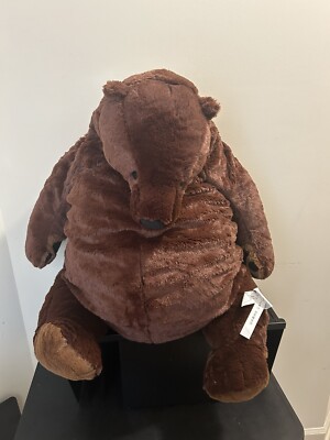 NEW IKEA DJUNGELSKOG Soft Toy Brown Bear Stuffed LARGE