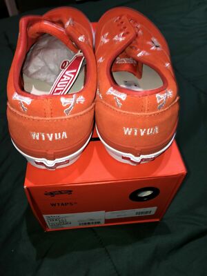WTAPS × VANS VAULT ERA LX ORANGE/WHITE ダブルタップス WTAPS × VANS VAULT ERA LX ORANGE/WHITE ダブルタップス 靴