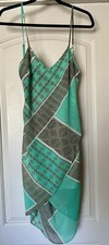NWOT Anthropologie Andrée Sundress Dress * Green Black * Small