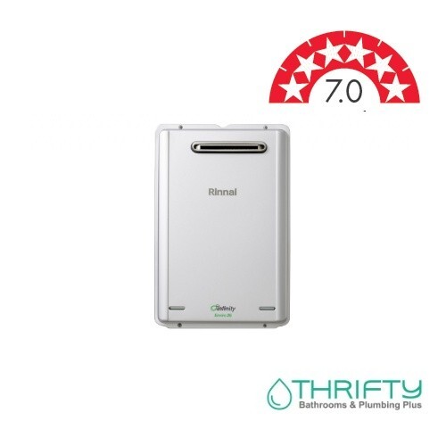 Rinnai Infinity 26L Enviro Continuous Flow Nat Gas Ext Water Heater Preset  60ºC | eBay