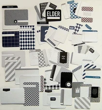 PROJECT LIFE   [ELDER]  Missionary Core Kit Cards  (61 cards)