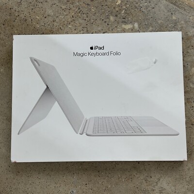 Apple Magic Keyboard Folio for iPad 10th Generation iPad MQDP3LL/A White Sealed
