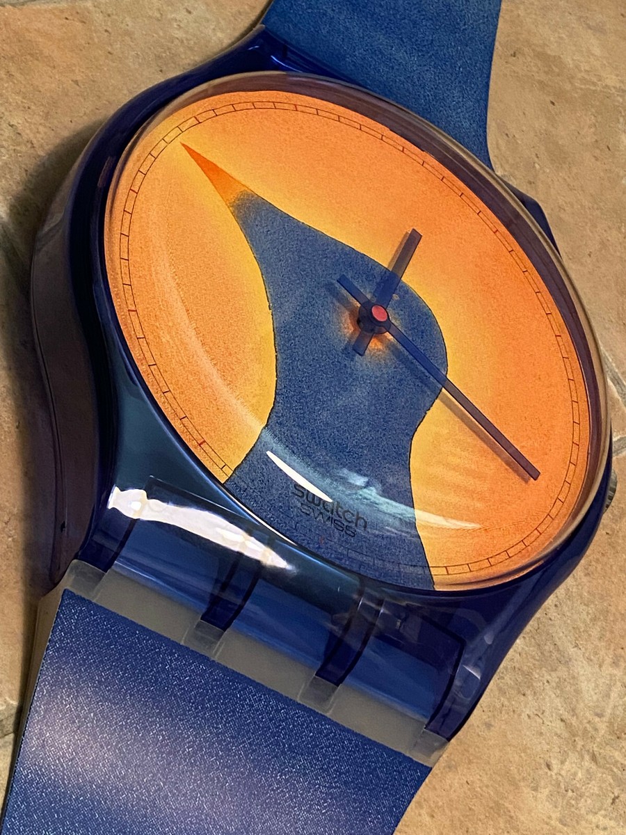 Swatch Maxi MGZ001 Folon Very Rare 2,10mt. UNICO SU Ebay Swatch Maxi MGZ001 Folon Very Rare 2,10mt. UNICO SU Ebay