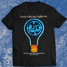 Rock Concert Music T-Shirt Electric Light Orchestra Tee ELO Jeff Lynne Classic