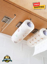1pc Hanging Toilet Paper Holder & Towel Rack ...