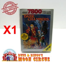 1X CLEAR PLASTIC PROTECTIVE BOX SLEEVE FOR ATARI 7800 CIB GAME BOXES