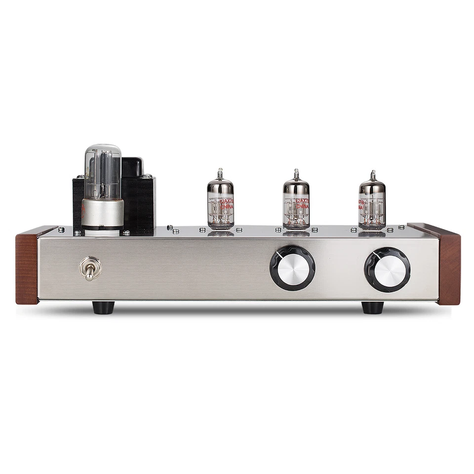 HiFi 12AX7 Preamplificatore a tubo a vuoto Preamplificatore audio desktop stereo - Immagine 4 di 4