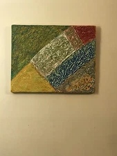 16x20 Sedimentary Rock Abstract Textured Art From My Feelable Art Collection.