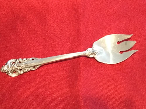 Wallace Grande Baroque Sterling Ice Cream Fork/ Spoon ~ No Monogram