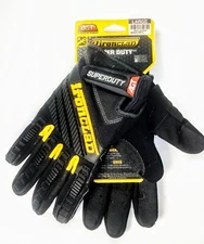 NWT Ironclad SDG204L Superduty AGT Gloves Black Large One Pair