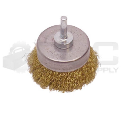 NEW MCMASTER-CARR 4868A78 POWER BRUSH BRASS BRISTLE 8,000 RPM