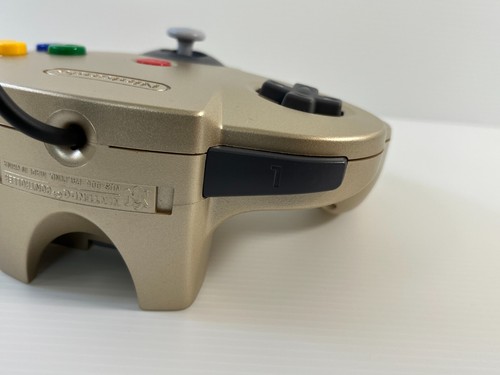 Genuine Nintendo 64 Controller Gold N64 Japan Limited Box - Mint A+ - Picture 19 of 24