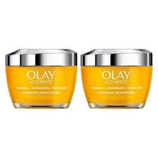 Olay Ultimate Vitamin C Antioxidants Peptide 24 Moisturizer, 1.7 Oz 2 Pack
