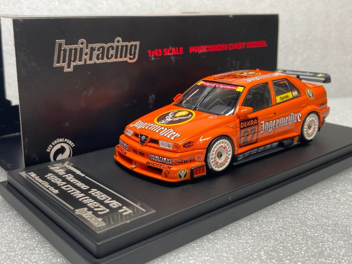 HPI Racing 1/43 8078 ALFA ROMEO 155 V6 TI #27 Jägermeister HPI Racing 1/43 8078 ALFA ROMEO 155 V6 TI #27 Jägermeister
