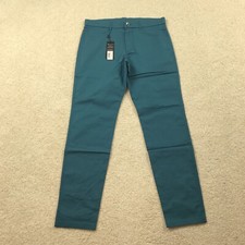 Greyson Amagansett Five Pocket Pants Mens 34 x 32 Green New