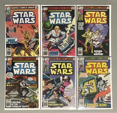  Star Wars Keys 1st Print #25 Newsstand #26 27 28 29 30 (1979) VF-(7.5-8.5) 