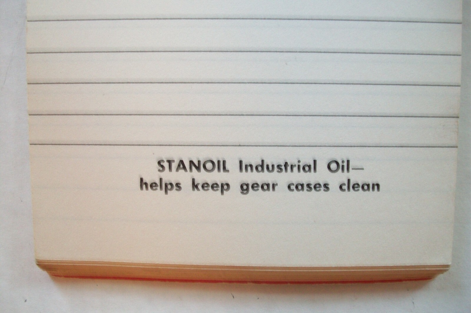 VINTAGE STANDARD OIL POCKET CALENDAR NOTE PAD 1959 SIZE 3.25" BY 5.25" VGC