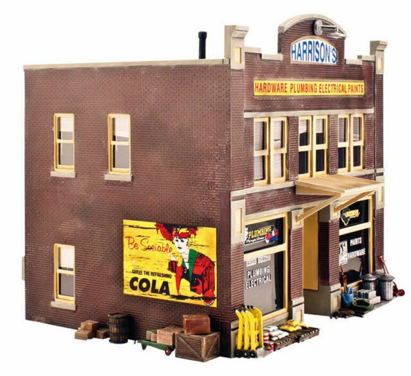 Woodland Scenics BR5842 Harrison's Hardware Store for sale online eBay