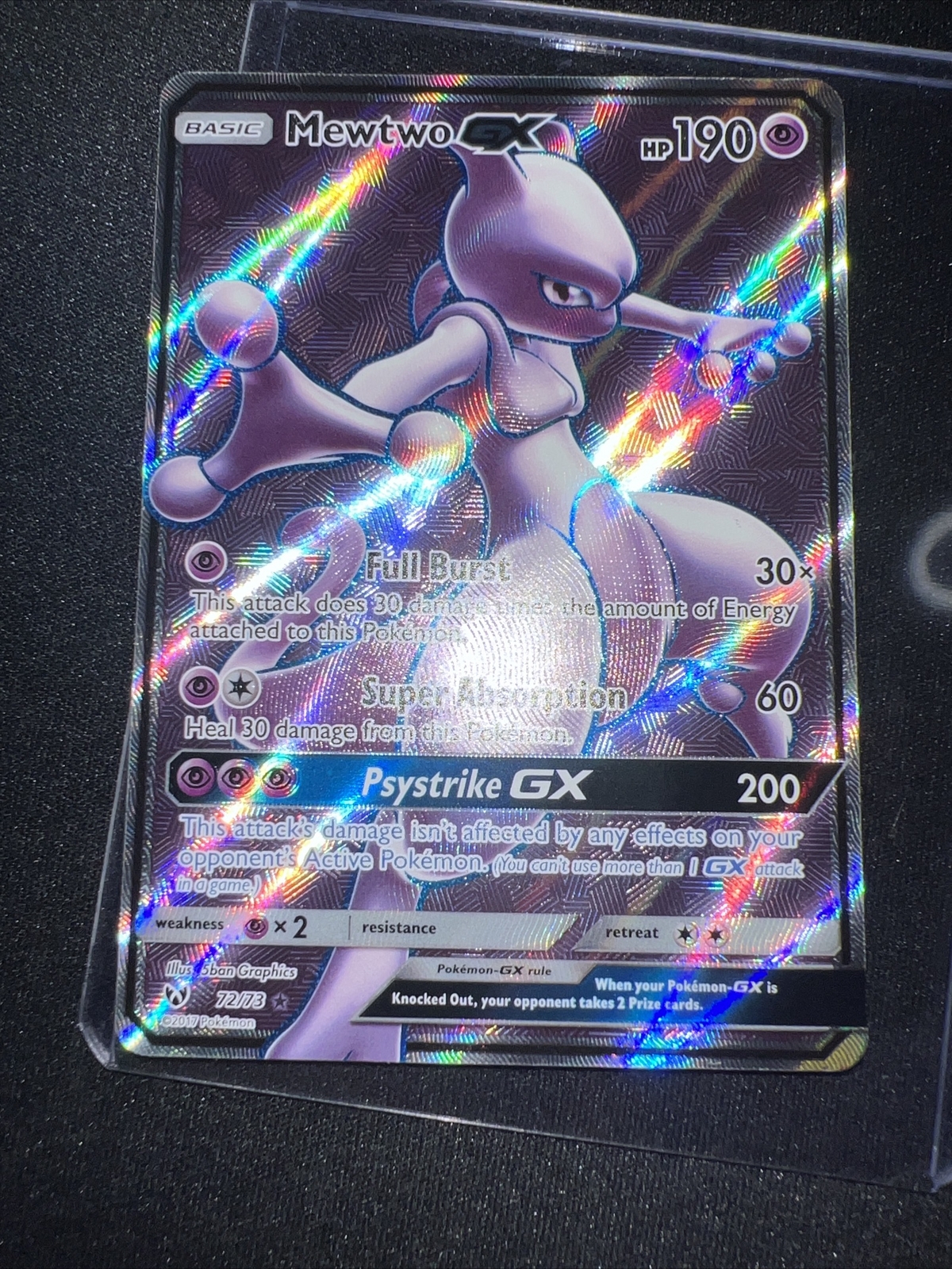 Carta Pokemon Mewtwo GX Português Original Copag 72/73 ou 31/68