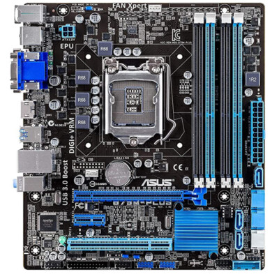 For Asus B75M-PLUS LGA1155 Desktop Motherboard SATA3.0 IntelB75