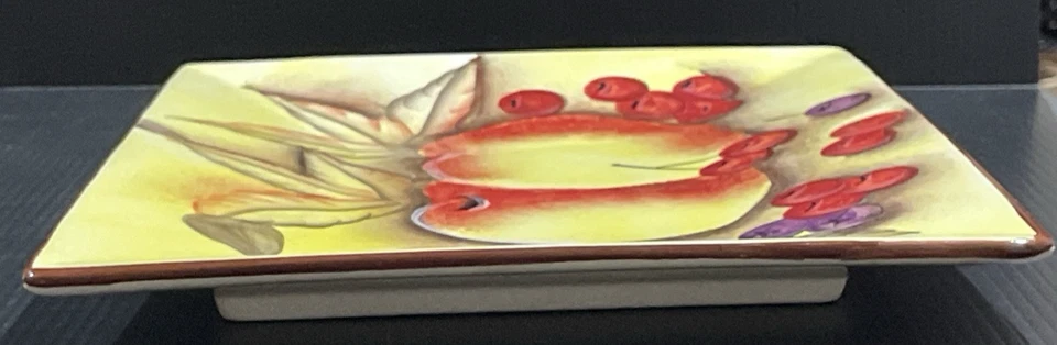 Plato de fruta siciliana rectangular Maxwell Williams en caja original dañada Foto 2 de 4