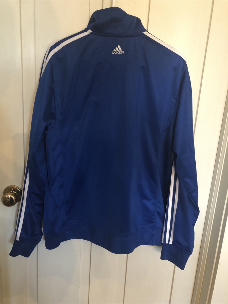 Adidas Duke Devils Full Zip Track Jacket Small Blue | eBay