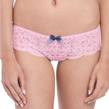 B.tempt'd by Wacoal SURF THE WEB Ciao Bella Tanga Pink Sz Large NEW
