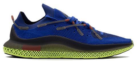 adidas 4D Fusio Bold Blue Light Flash Yellow for Sale