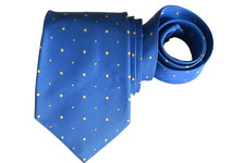PINK MEN'S TIE BLUE/GEOMETRIC Width: 3.75" Length: 58"