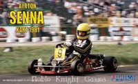 Fujimi Car 1:24 Aryton Senna Mini-kart 1981 Box Sw on sale Fujimi Car 1:24 Aryton Senna Mini-kart 1981 Box Sw on sale