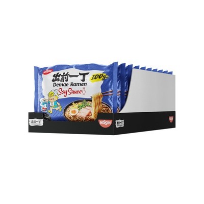 Demae Ramen   Soy Sauce, 10er Pack, InstantNudeln japanischer Art, mit Sojaso...