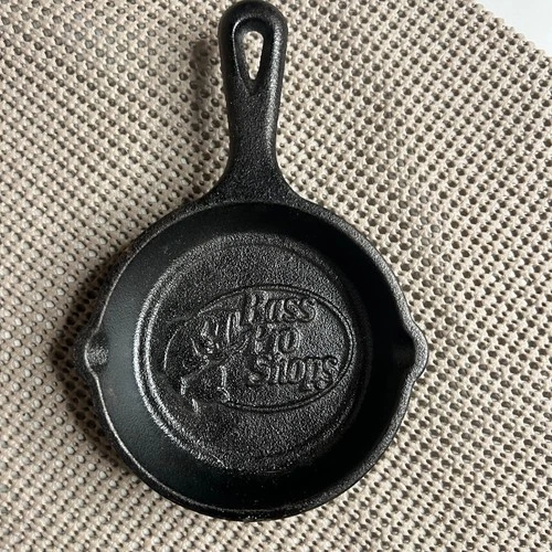 Vintage Lodge Cast Iron Skillet USA Made Mini Fry Pan Single Bass Pro Shop