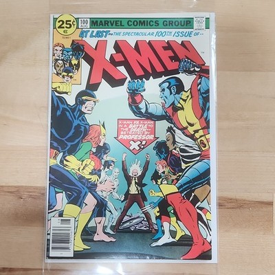 Marvel Comics X-Men #100 (1977) Bronze Age 100th Issue Key Single