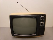 Vintage Sanyo 21T68A 1979 Retro 13" B W Television TV Tested  Working